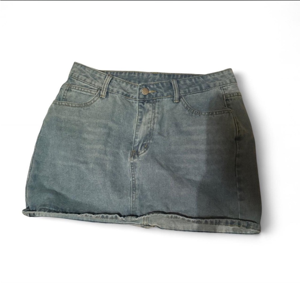 Classic Denim Mini Skirt